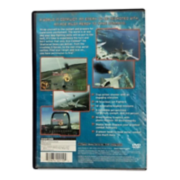 Ace Combat 04 Shattered Skies PlayStation 2 Game with Manual - Picture 2 of 3
